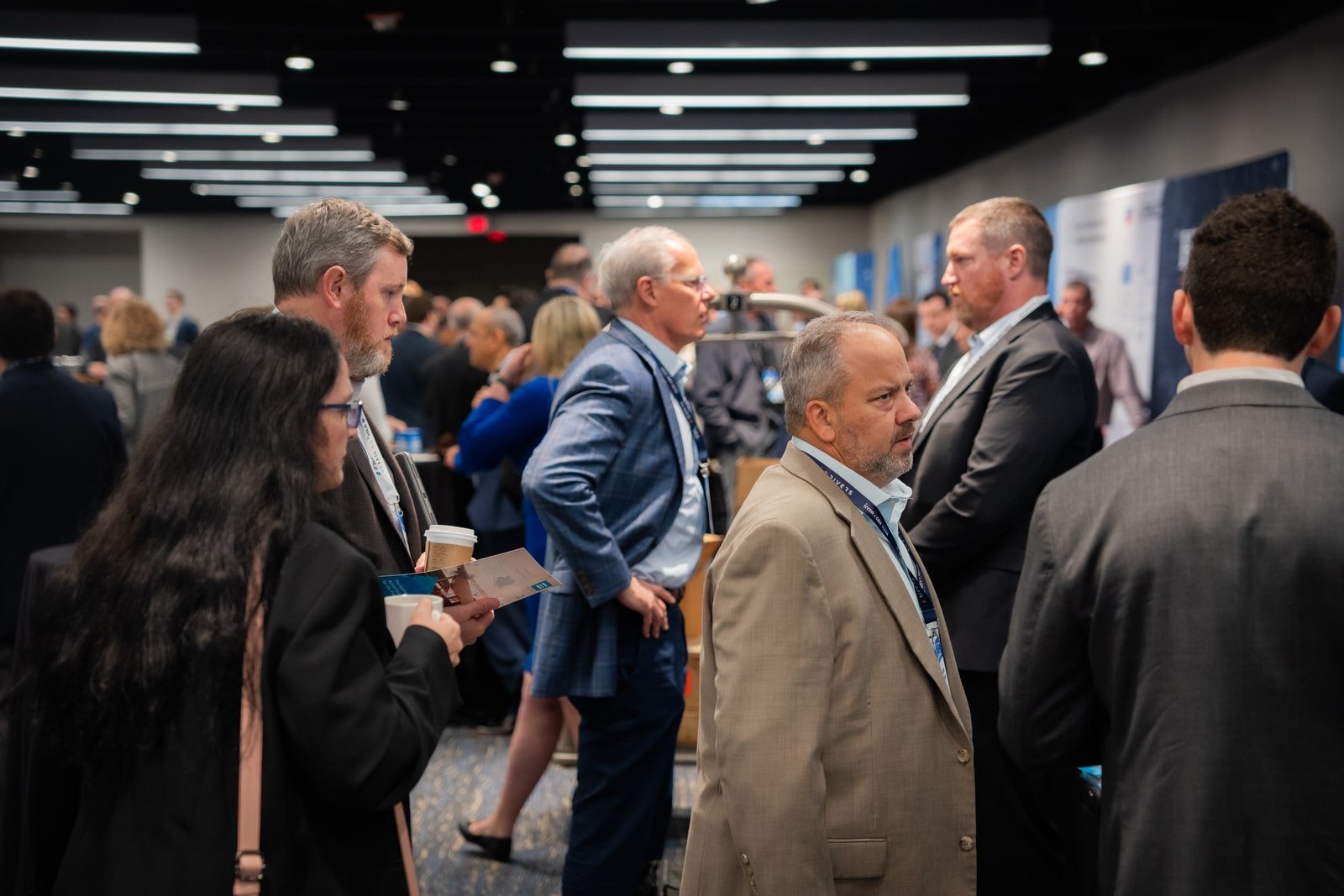 networking break  at american hydrogen forum